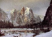 Albert Bierstadt Cathedral Rock, Yosemite Valley France oil painting reproduction